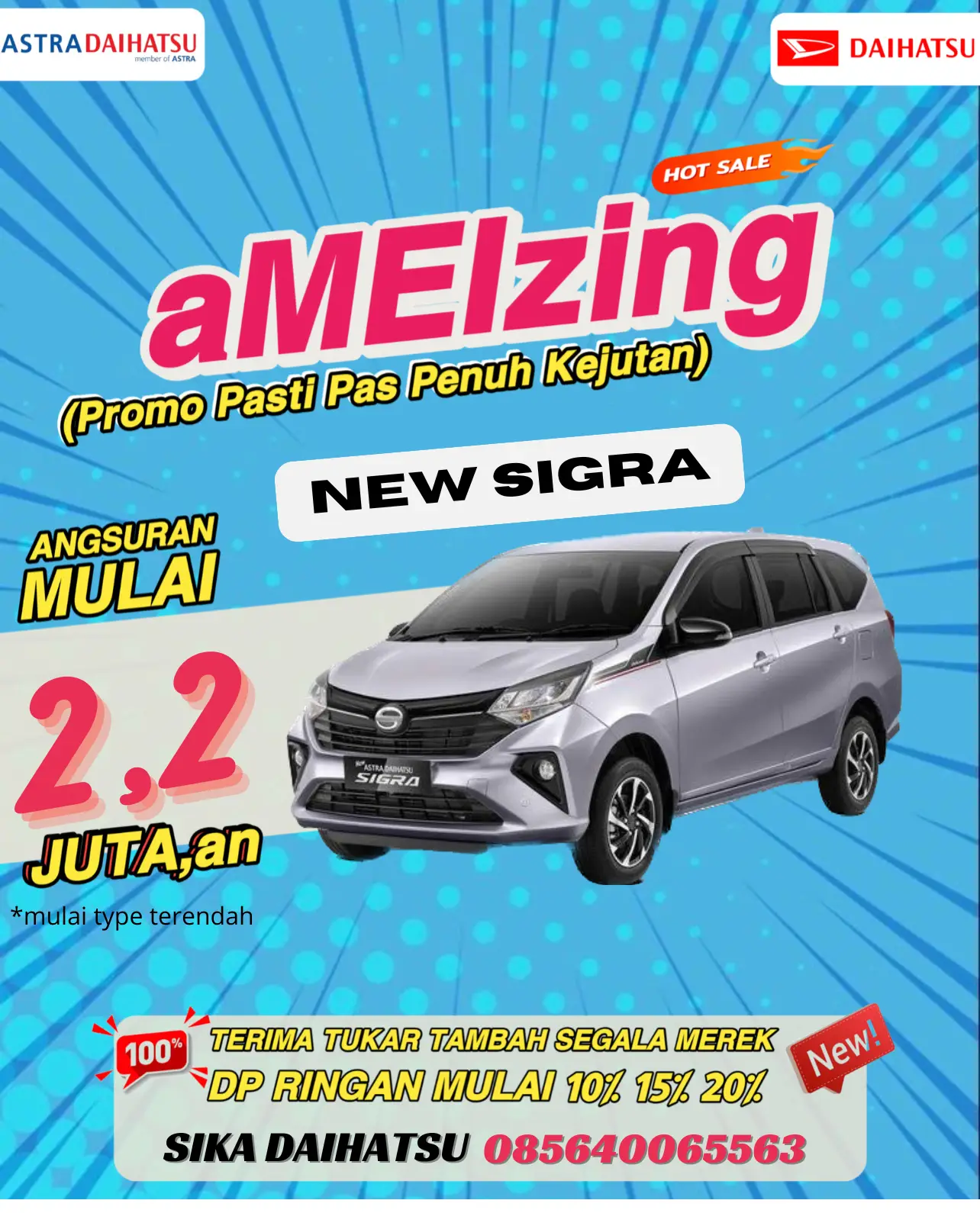 Promo PROMO AMEIZING SIGRA - Daihatsu Pekalongan 2026