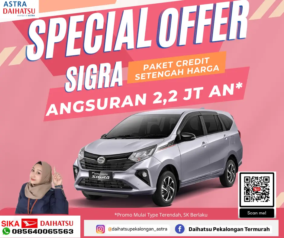 Promo PROMO DAIHATSU SIGRA - Daihatsu Pekalongan 2026