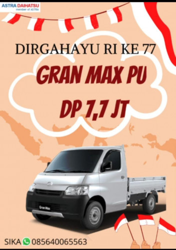 Promo Dirgahayu RI Ke 77 Daihatsu Gran Max